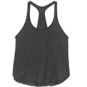 Lululemon | Fabled Forest Tank Top Racerback Heathered Dark Grey | Size 6